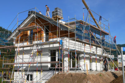 Hausaufbau in Oppenau in KW44/2014